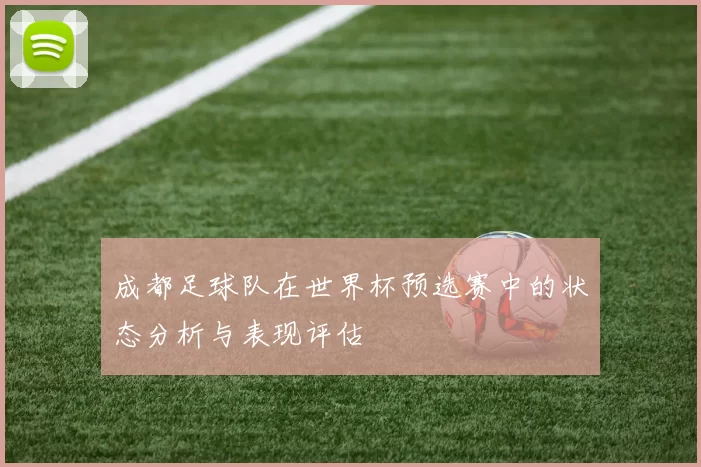 成都足球队在世界杯预选赛中的状态分析与表现评估
